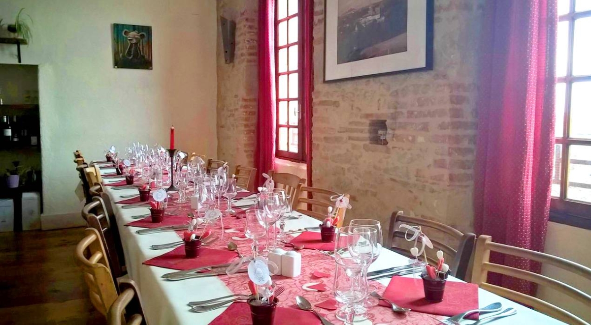 Le Restaurant - Auberge de Loubens - Loubens-Lauragais - Restaurant Francarville